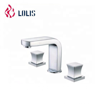 (YL-06114) Chrome Brass Double Leaver 3 Burs Mixer Mixer Taps